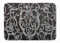 Ironwork Fence Memory Foam Kitchen Mat Machine Washable Anti-Fatigue Cushion Comfort Bath or Kitchen Rug