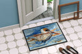 Pelican in the water Doormat Indoor Outdoor 24H X 36W Front Door Mat Rugs for Entryway, Non Slip Washable Low Pile,