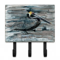 Pelican in Grey Leash or Key Holder Wall Hooks, Coat Rack Wall Mount, for Hanging Keys, Towels, Aprons, Leashes