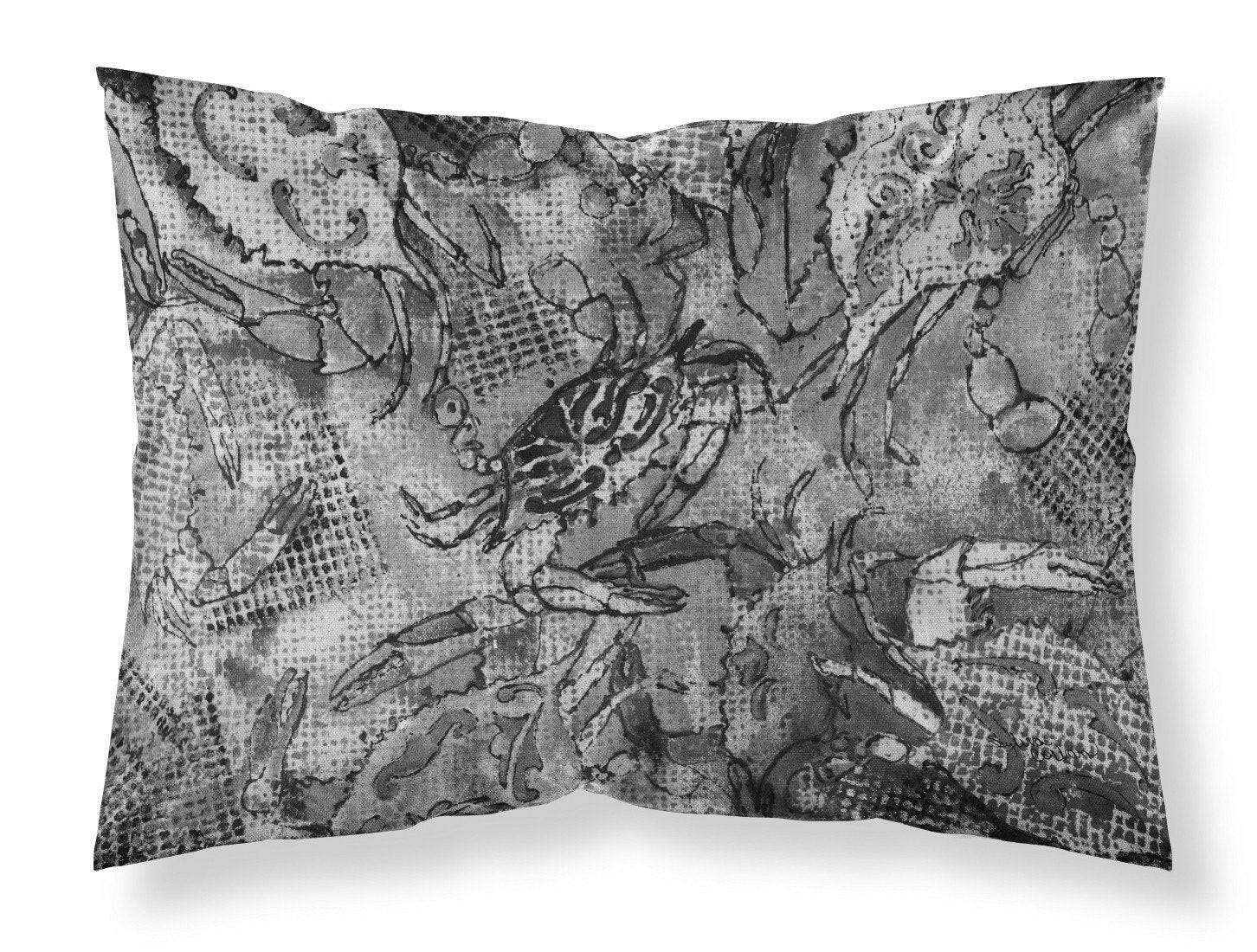 Grey Canvas Abstract Crabs Standard Pillowcase Lightweight Super Soft Easy Care Decorative Artwork Pillowcase, Standard
