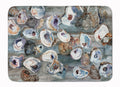 Bunch of Oysters Memory Foam Kitchen Mat Machine Washable Anti-Fatigue Cushion Comfort Bath or Kitchen Rug