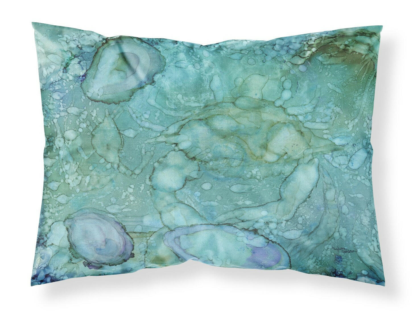 Abstract Crabs and Oysters Standard Pillowcase Lightweight Super Soft Easy Care Decorative Artwork Pillowcase, Standard