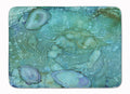 Abstract Crabs and Oysters Memory Foam Kitchen Mat Machine Washable Anti-Fatigue Cushion Comfort Bath or Kitchen Rug