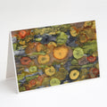 Abstract with Mother Earth Greeting Cards Pack of 8 Blank Cards with Envelopes Whimsical A7 Size 5x7
