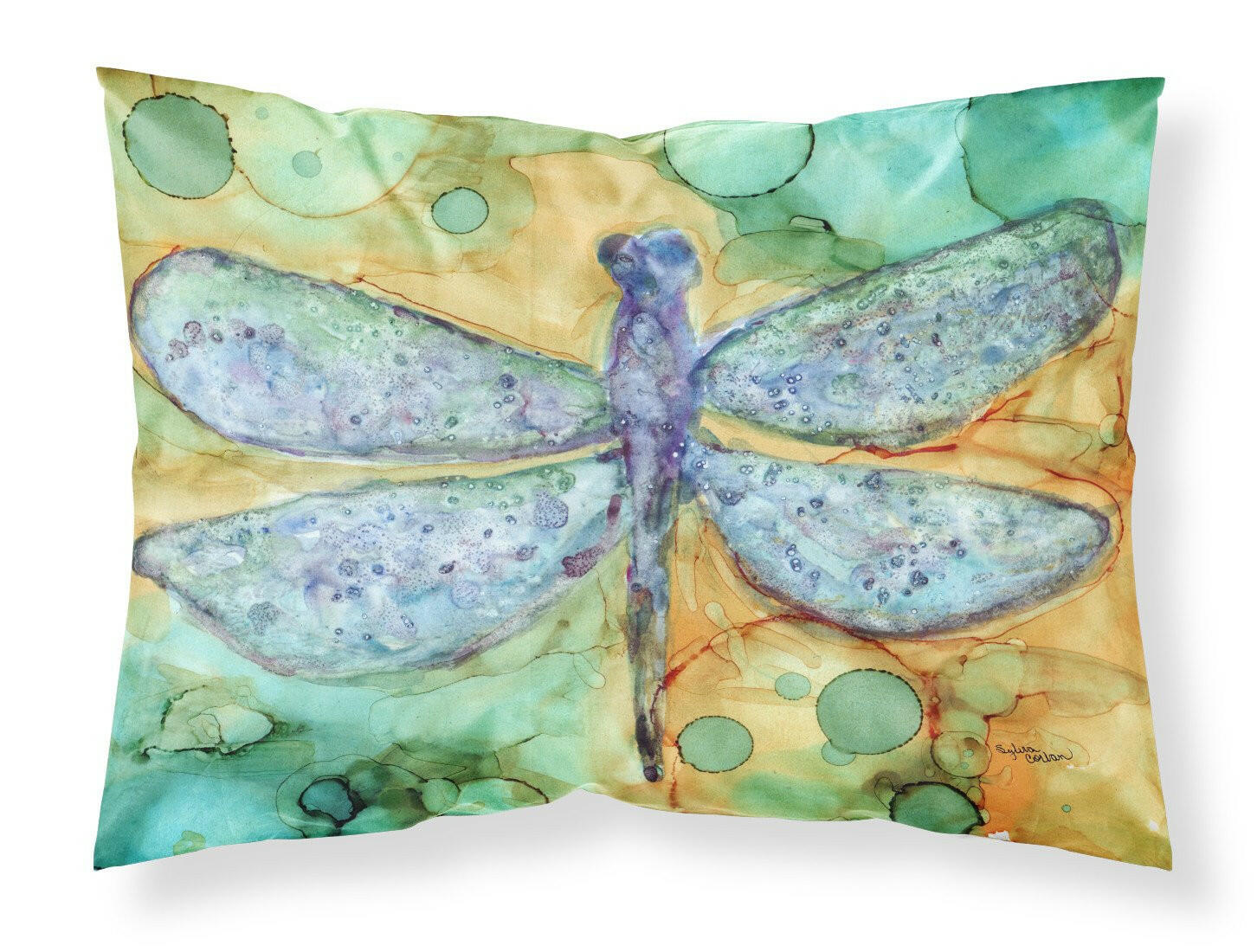Abstract Dragonfly Standard Pillowcase Lightweight Super Soft Easy Care Decorative Artwork Pillowcase, Standard
