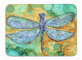 Abstract Dragonfly Memory Foam Kitchen Mat Machine Washable Anti-Fatigue Cushion Comfort Bath or Kitchen Rug