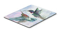 Hummingbird Combat Mouse Pad, Heat Resistant Trivet Hot Pad , Non Slip Rubber Desk Mat, Kitchen Counter Protector, Home Office Decor Gift