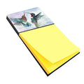 Hummingbird Combat Watercolor Sticky Note Holder Refillable Dispenser Desk Accessory 3x3 Pad Gift