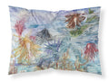 Abstract Mermaid Water Fantasy Standard Pillowcase Lightweight Super Soft Easy Care Decorative Artwork Pillowcase, Standard