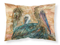 Abstract Pelicans Standard Pillowcase Lightweight Super Soft Easy Care Decorative Artwork Pillowcase, Standard