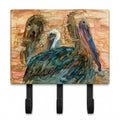 Abstract Pelicans Leash or Key Holder Wall Hooks, Coat Rack Wall Mount, for Hanging Keys, Towels, Aprons, Leashes