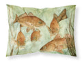Red Fish Swim Standard Pillowcase Lightweight Super Soft Easy Care Decorative Artwork Pillowcase, Standard