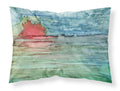 Abstract Sunset on the Water Standard Pillowcase Lightweight Super Soft Easy Care Decorative Artwork Pillowcase, Standard