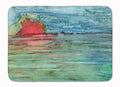 Abstract Sunset on the Water Memory Foam Kitchen Mat Machine Washable Anti-Fatigue Cushion Comfort Bath or Kitchen Rug