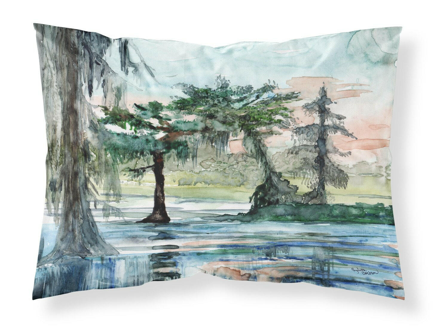 In the Swamp Standard Pillowcase Lightweight Super Soft Easy Care Decorative Artwork Pillowcase, Standard