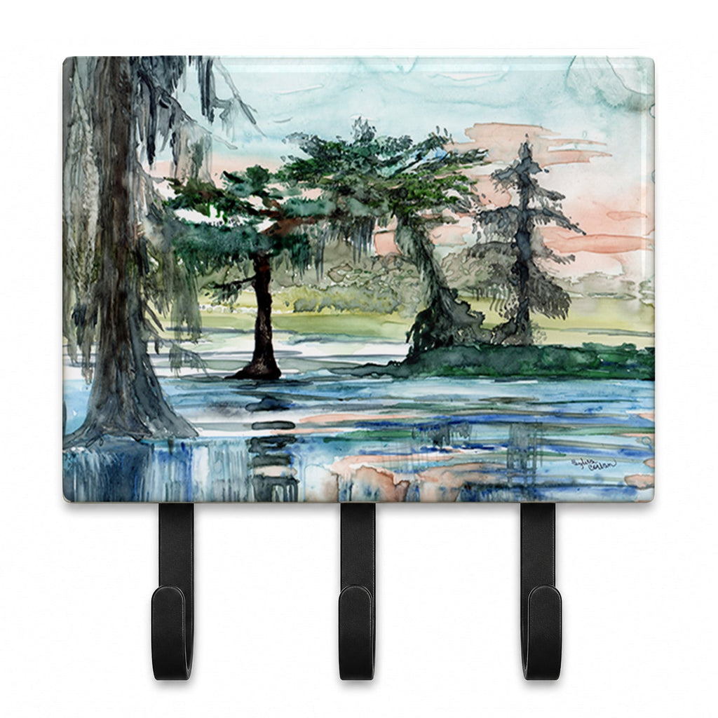 In the Swamp Leash or Key Holder Wall Hooks, Coat Rack Wall Mount, for Hanging Keys, Towels, Aprons, Leashes