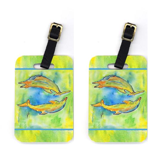Dolphin Luggage Tag