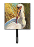 White Ibis Leash or Key Holder Wall Hooks, Key Hooks Holder, Coat Rack Wall Mount, Coat Hooks, Hooks for Hanging Keys, Towels, Aprons, Leashes