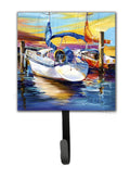 Symmetry again Sailboats Leash or Key Holder Wall Hooks, Key Hooks Holder, Coat Rack Wall Mount, Coat Hooks, Hooks for Hanging Keys, Towels, Aprons, Leashes