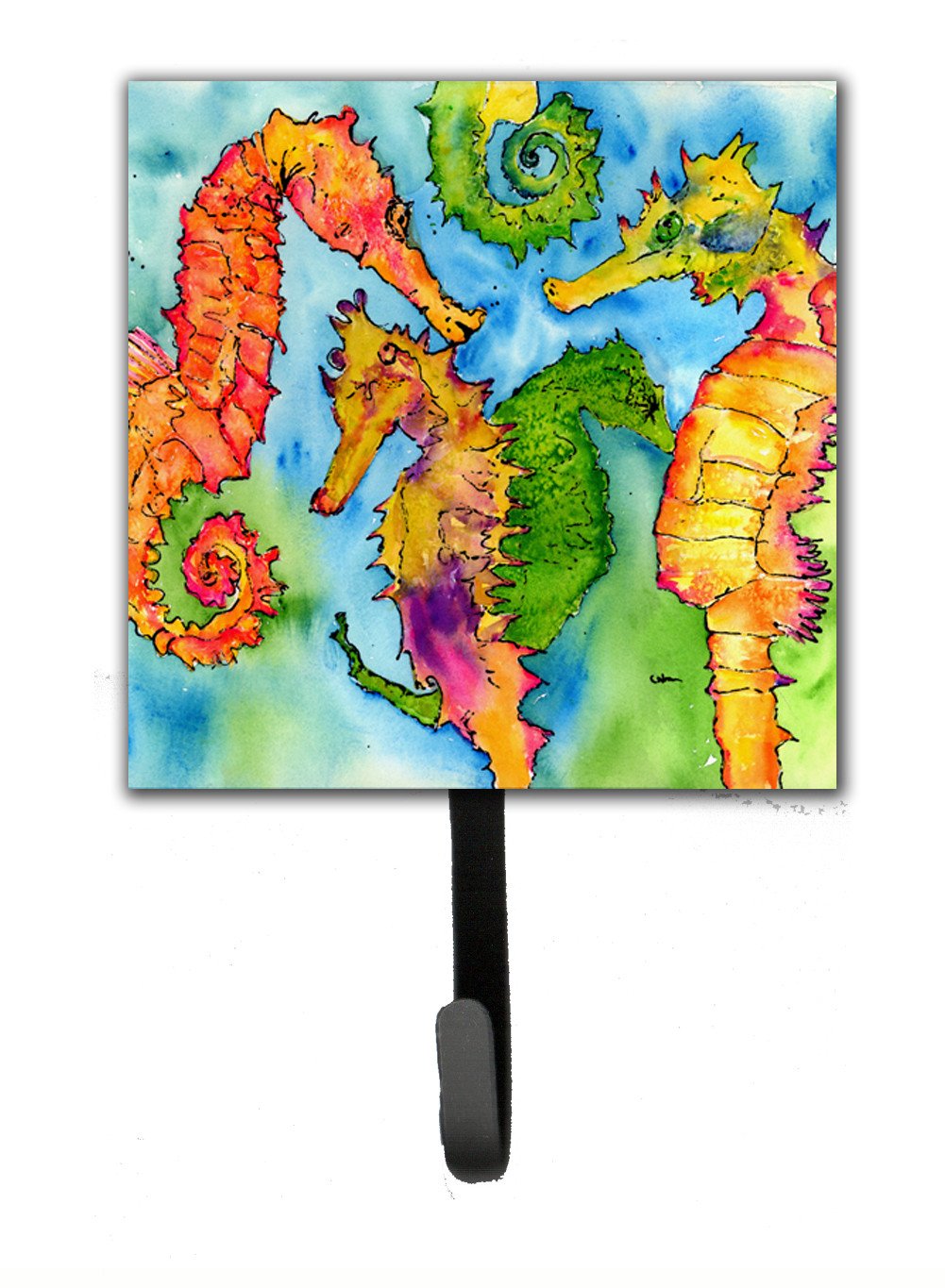 Seahorse Leash or Key Holder Wall Hooks, Key Hooks Holder, Coat Rack Wall Mount, Coat Hooks, Hooks for Hanging Keys, Towels, Aprons, Leashes