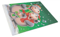 Hippo Family Caroling Cutting Board Tempered Glass Kitchen Cutting Surface, Heat Resistant Chopping, Non-Slip Feet, Food Prep & Serving