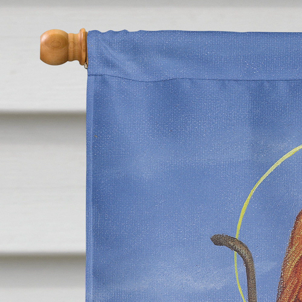 Jesus The Good Shepherd holding a lamb House Flag 28x40 Porch Sleeve Pole Decorative Outside Yard Banner Artwork Wall Hanging, Polyester