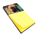 Boxer by Tanya and Craig Amberson Watercolor Sticky Note Holder Refillable Dispenser Desk Accessory 3x3 Pad Gift
