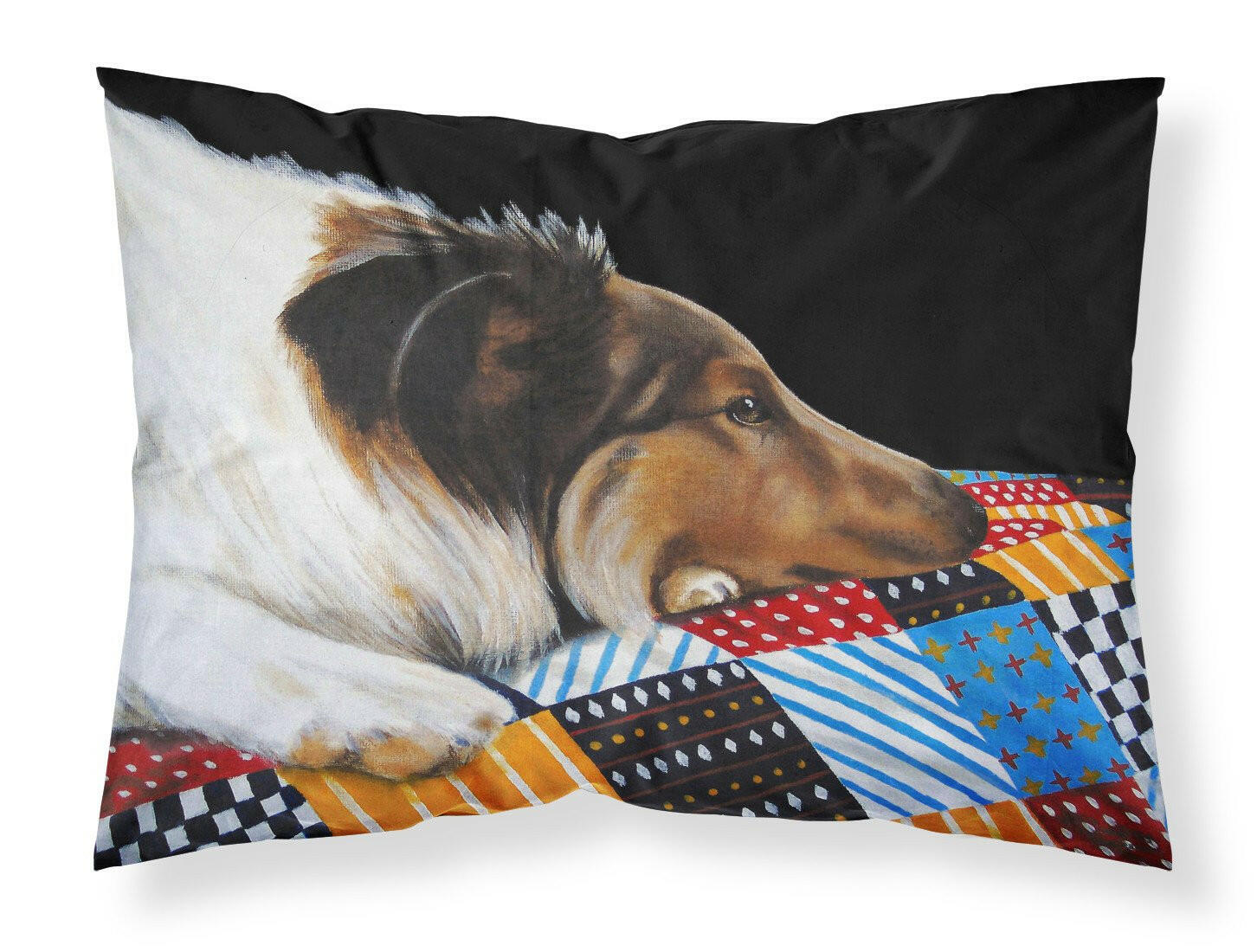 Day Dreamer Collie Standard Pillowcase Lightweight Super Soft Easy Care Decorative Artwork Pillowcase, Standard