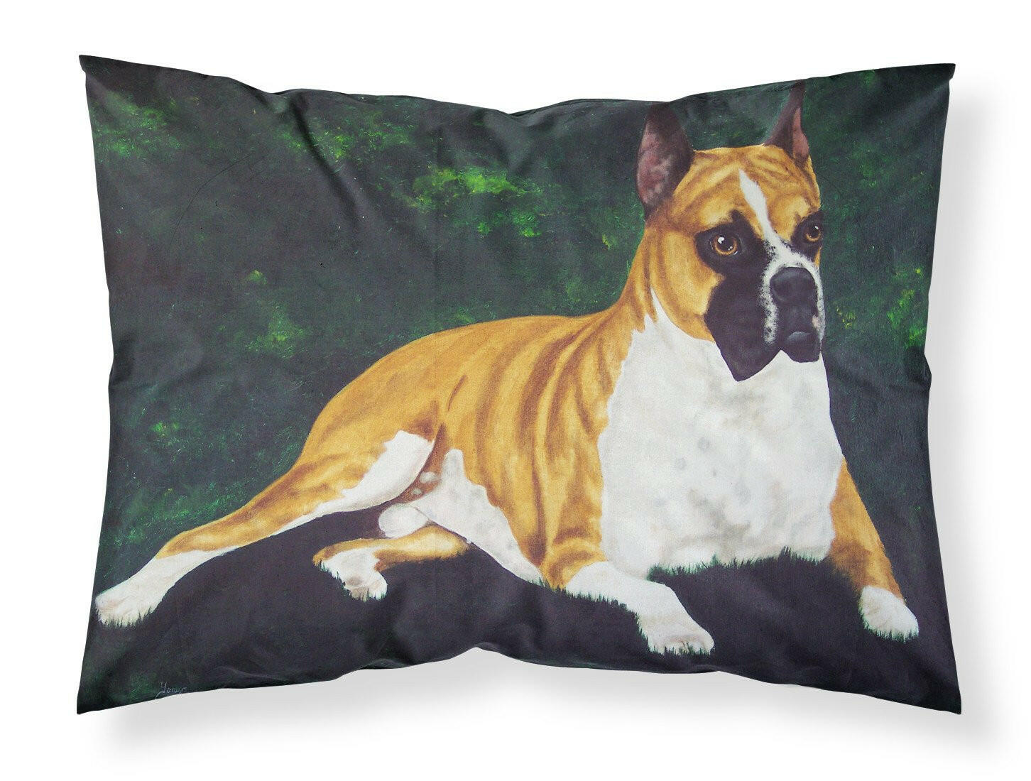 Dempsey Boxer Standard Pillowcase Lightweight Super Soft Easy Care Decorative Artwork Pillowcase, Standard
