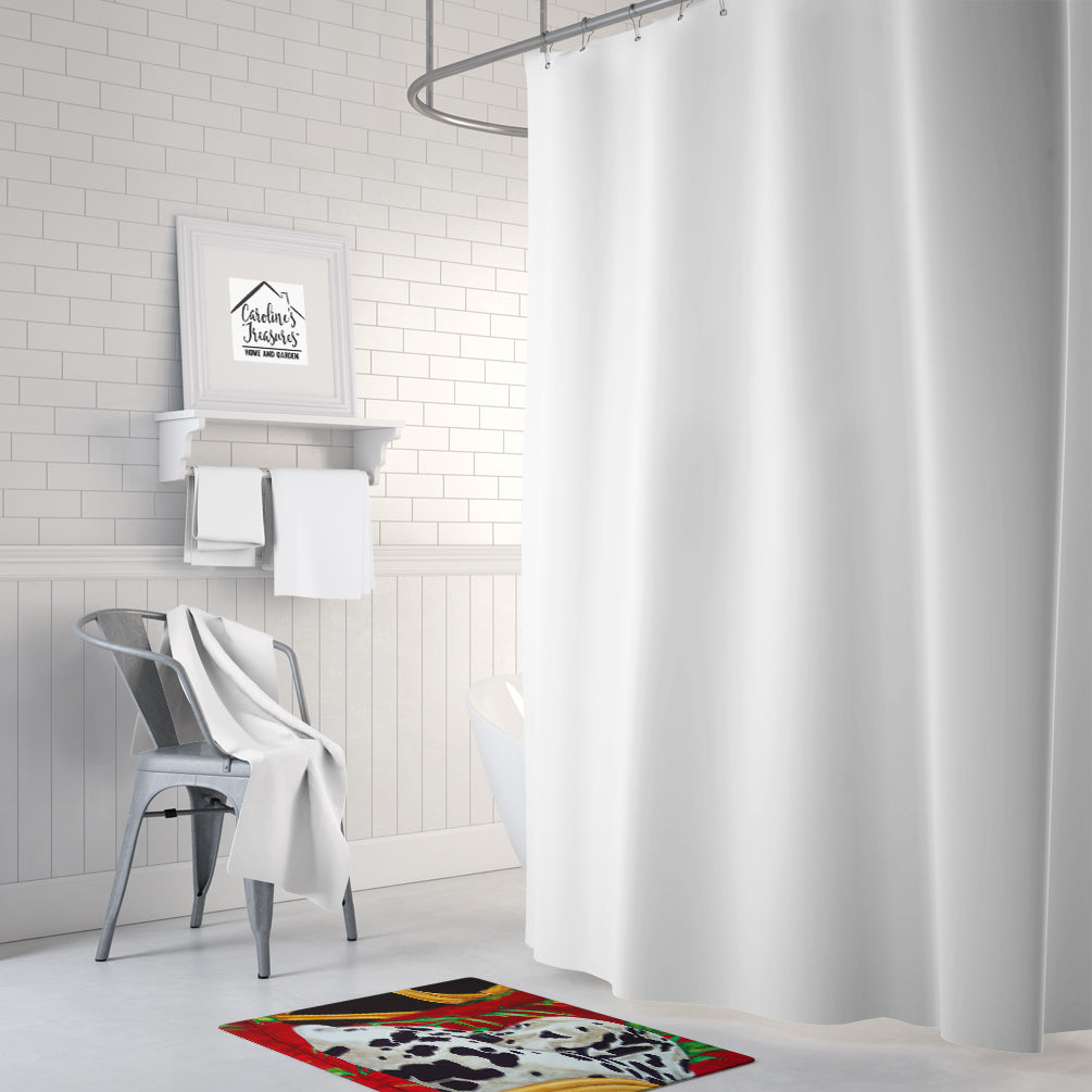 Sunday Nap Dalmatian Memory Foam Kitchen Mat Machine Washable Anti-Fatigue Cushion Comfort Bath or Kitchen Rug