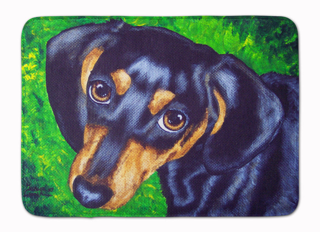Tootsie Dachshund Memory Foam Kitchen Mat Machine Washable Anti-Fatigue Cushion Comfort Bath or Kitchen Rug