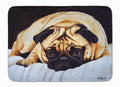 Fred the Pug Memory Foam Kitchen Mat Machine Washable Anti-Fatigue Cushion Comfort Bath or Kitchen Rug