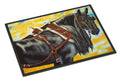 Day's End Horse Doormat Indoor Outdoor 18H X 27W Front Door Mat Rugs for Entryway, Non Slip Washable