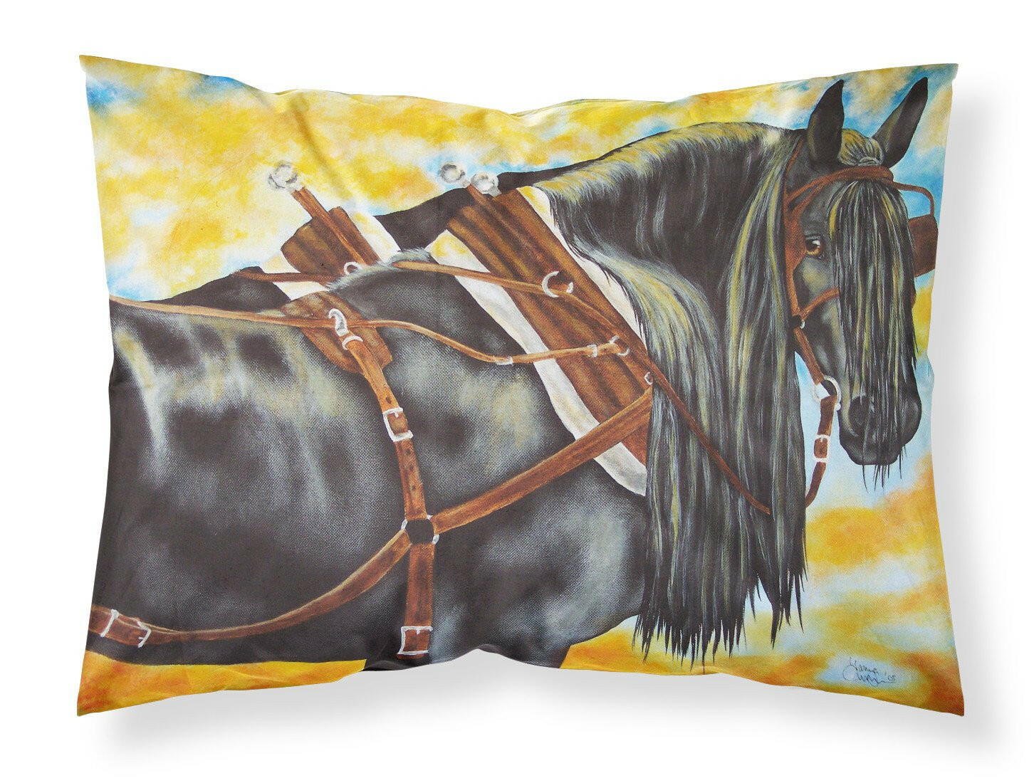 Day's End Horse Standard Pillowcase Lightweight Super Soft Easy Care Decorative Artwork Pillowcase, Standard