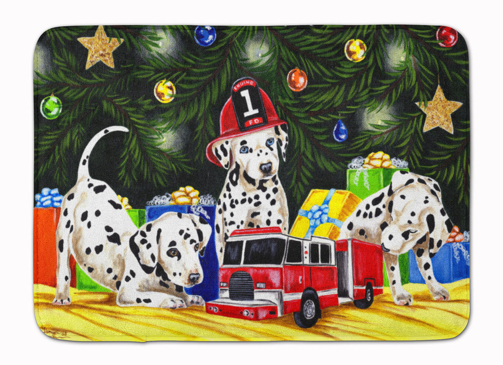 Christmas Favorite Gift Dalmatian Memory Foam Kitchen Mat Machine Washable Anti-Fatigue Cushion Comfort Bath or Kitchen Rug