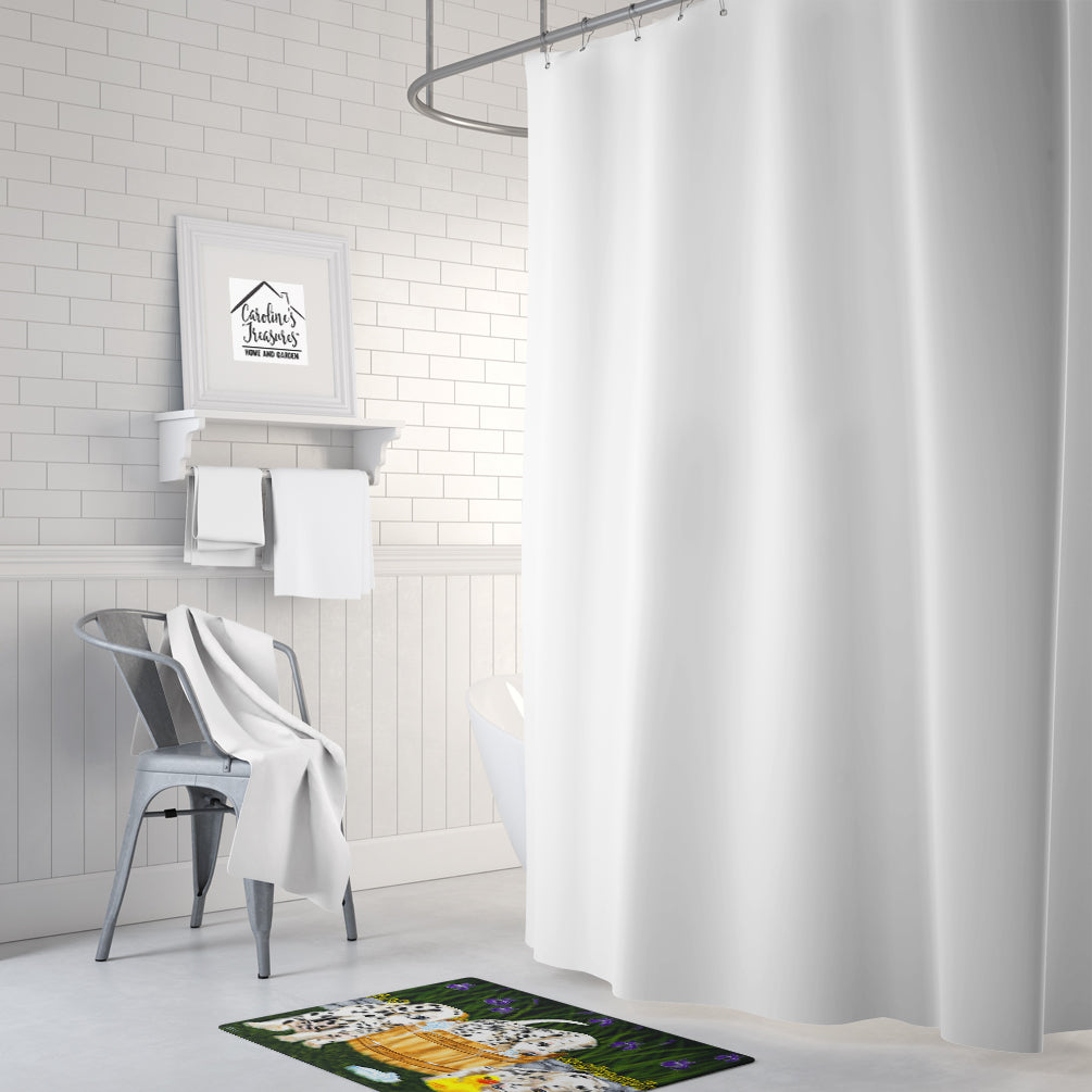 Pass the Soap Dalmatian Memory Foam Kitchen Mat Machine Washable Anti-Fatigue Cushion Comfort Bath or Kitchen Rug