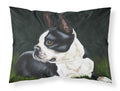 Boston Terrier Beauty Standard Pillowcase Lightweight Super Soft Easy Care Decorative Artwork Pillowcase, Standard