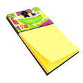 Tub for Two with Poodle and Pug Watercolor Sticky Note Holder Refillable Dispenser Desk Accessory 3x3 Pad Gift