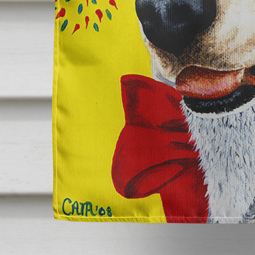Unble Sam's USA Beagle House Flag 28x40 Porch Sleeve Pole Decorative Outside Yard Banner Artwork Wall Hanging, Polyester