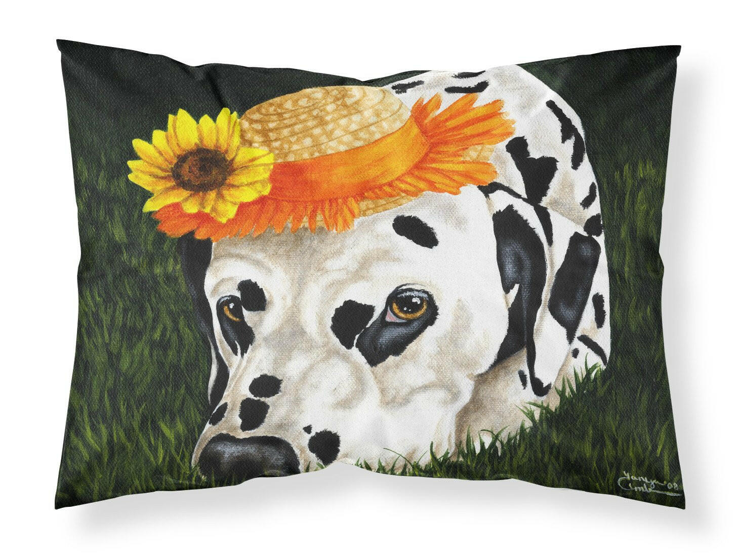 My Sun Spot Dalmatian Standard Pillowcase Lightweight Super Soft Easy Care Decorative Artwork Pillowcase, Standard