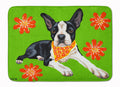 Cosmo Cutie Boston Terrier Memory Foam Kitchen Mat Machine Washable Anti-Fatigue Cushion Comfort Bath or Kitchen Rug