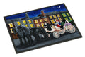 City Carriage Ride Horse Doormat Indoor Outdoor 24H X 36W Front Door Mat Rugs for Entryway, Non Slip Washable Low Pile,