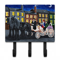 City Carriage Ride Horse Leash or Key Holder Wall Hooks, Coat Rack Wall Mount, for Hanging Keys, Towels, Aprons, Leashes