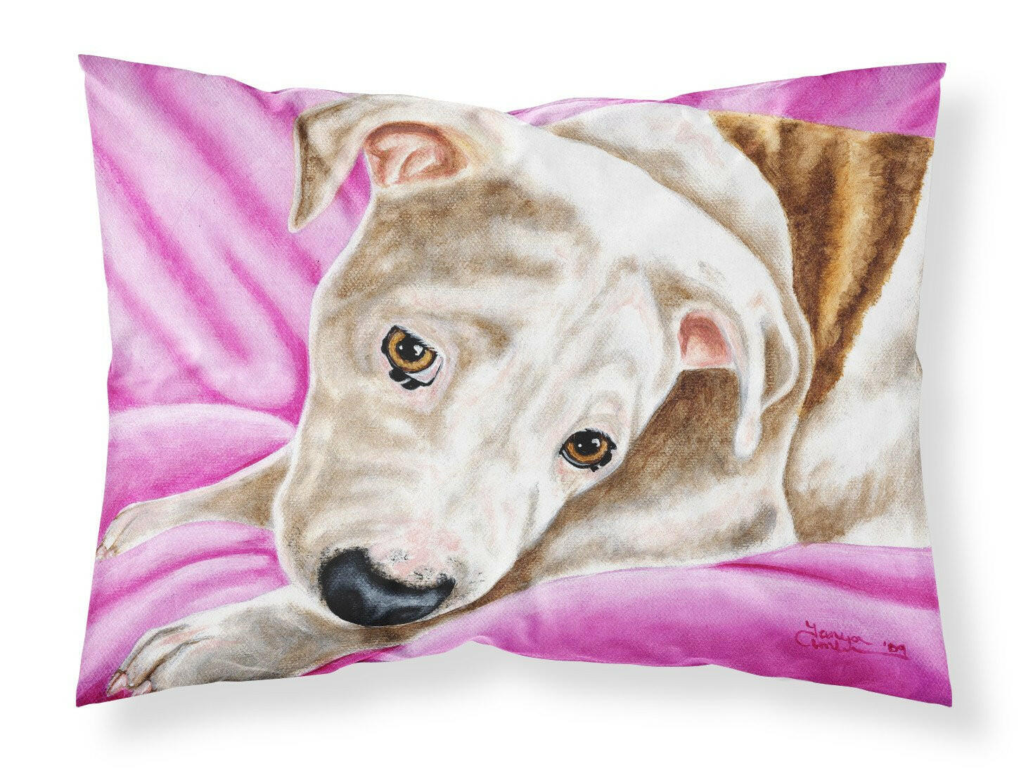 Dream Girl Pit Bull Standard Pillowcase Lightweight Super Soft Easy Care Decorative Artwork Pillowcase, Standard