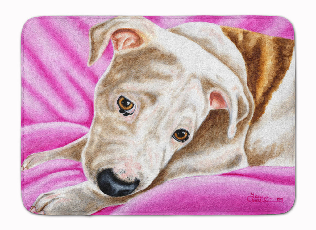 Dream Girl Pit Bull Memory Foam Kitchen Mat Machine Washable Anti-Fatigue Cushion Comfort Bath or Kitchen Rug
