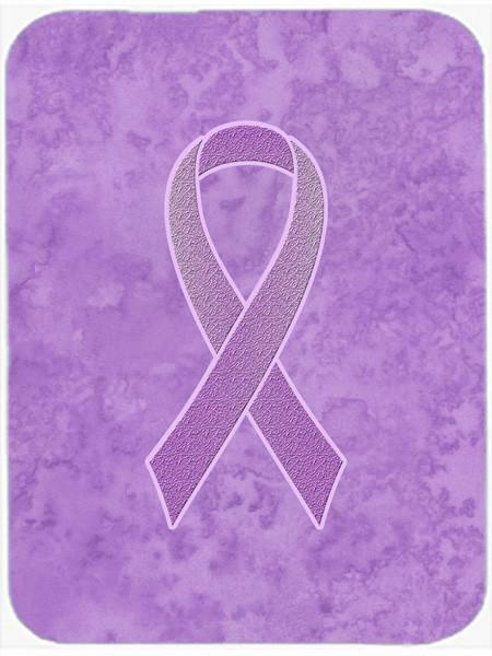 Lavender Ribbon for All Cancer Awareness Mouse Pad, Heat Resistant Trivet Hot Pad , Non Slip Rubber Desk Mat, Kitchen Counter Protector, Home Office Decor Gift