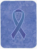 Periwinkle Blue Ribbon for Esophageal and Stomach Cancer Awareness Mouse Pad, Heat Resistant Trivet Hot Pad , Non Slip Rubber Desk Mat, Kitchen Counter Protector, Home Office Decor Gift