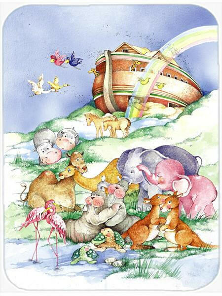 Noah's Ark  Mouse Pad, Heat Resistant Trivet Hot Pad , Non Slip Rubber Desk Mat, Kitchen Counter Protector, Home Office Decor Gift