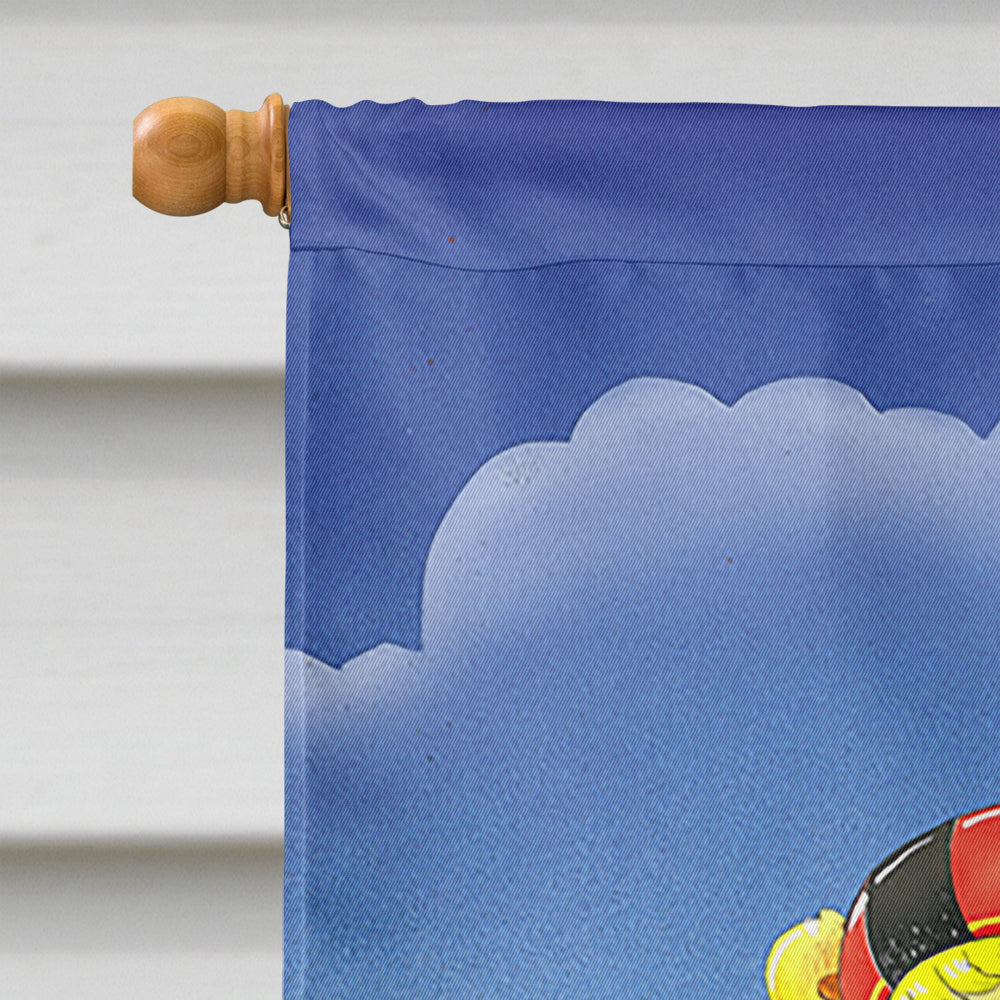 Teddy Bears Swimming and Diving House Flag 28x40 Porch Sleeve Pole Decorative Outside Yard Banner Artwork Wall Hanging, Polyester