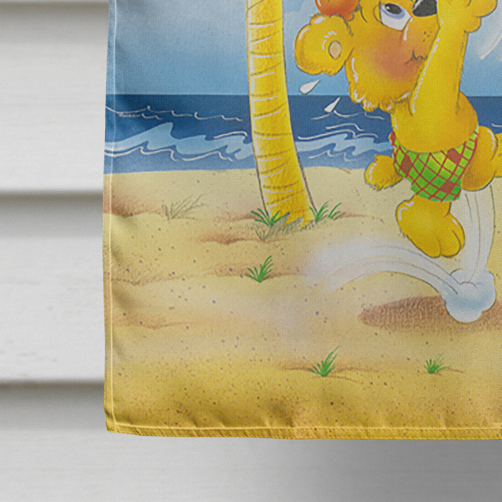 Bears playing Basketball House Flag 28x40 Porch Sleeve Pole Decorative Outside Yard Banner Artwork Wall Hanging, Polyester